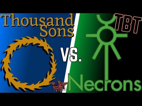 Thousand Sons Vs. Death Guard - Throwback - DoW: Unification Mod