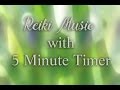 Reiki Timer with Music, Windchimes , Nature Sounds and Wooden Flute - 12 x 5 minute bells