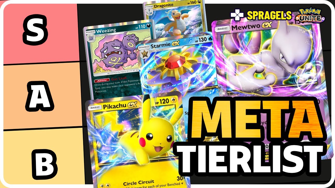 Top Meta Decks Pokemon TCG Pocket Tier List