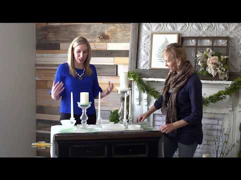 Antique Green Glass and Milk Glass Tutorial w/ Studio 7