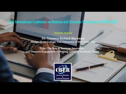 ICBED-2025, Keynote Address: Dr Terrence Richard Blackman