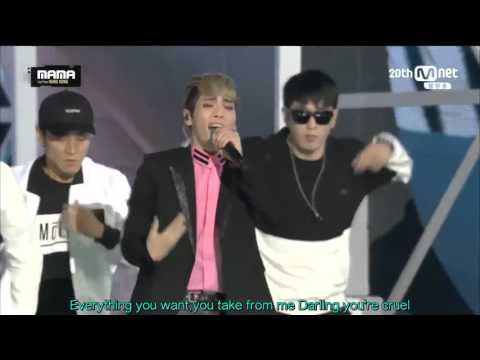 [ENG SUB] 151202 SHINee ‎샤이니  Intro+SAVIOR  2015 MAMA