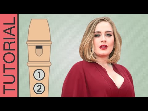 Someone Like You (Adele) - Blockflöte Lernen