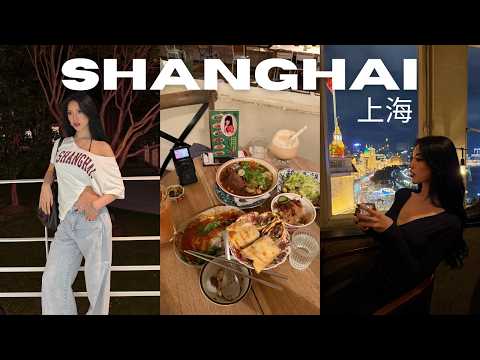 SHANGHAI vlog 🇨🇳 shopping, eating GOOD, chinese concept photoshoot, etc 上海旅游
