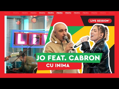JO feat. Cabron - Cu inima | PROFM LIVE Session