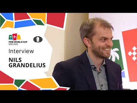 Interview with 🇸🇪 Nils Grandelius | Game 1 | Round 1 | FIDE World Cup 2025