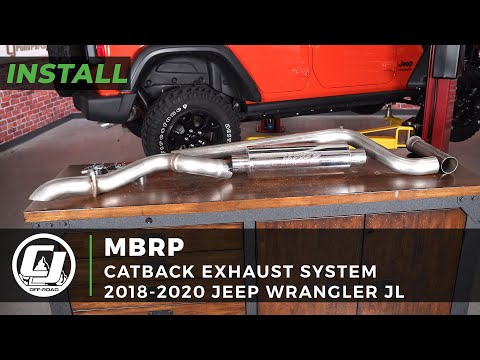 2018-2020 Jeep JL Wrangler Install | MBRP Catback Exhaust System