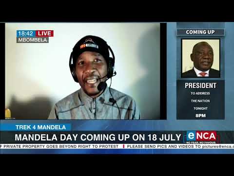 Trek 4 Mandela Mandela Day coming up on 18 July