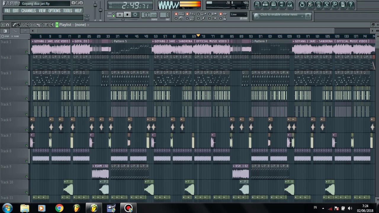 Goyang dua jari free flp