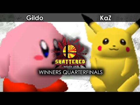 Smash 64: Gildo (Kirby/Fox V VR | KaZ (Pikachu) - Shattered 40 Tournament SSB64