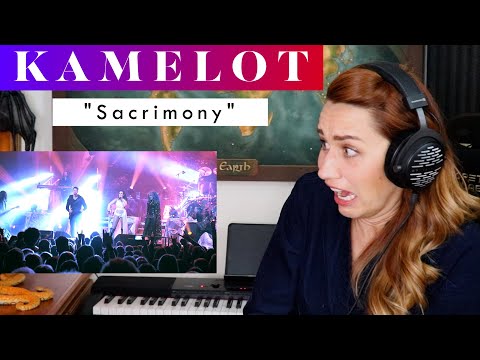 Kamelot "Sacrimony" ft. Alissa White-Gluz and Elize Ryd REACTION & ANALYSIS by Vocal Coach