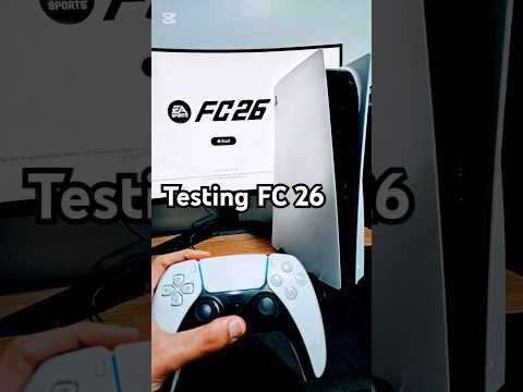 Testing EA SPORTS FC 26 First Look Gameplay | PS5 #easportsfc25 #easportfc #efootball #efootball2025
