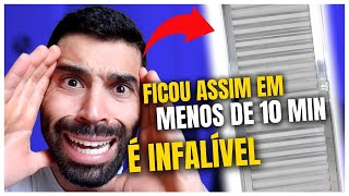 Como limpar porta de ALUMÍNIO de forma RÁPIDA e PRÁTICA