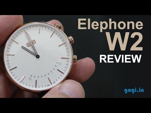 Elephone W2 smartwatch review (mPhone M2)