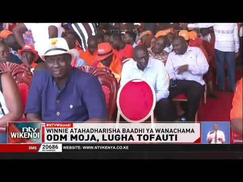 Mgawanyiko ndani ya ODM ilidhihirika, baadhi ya viongozi wakidai njama ya kutimuliwa