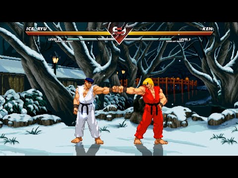 ICE RYU vs FIRE KEN - The most epic fight ever made❗
