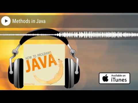 Methods in Java