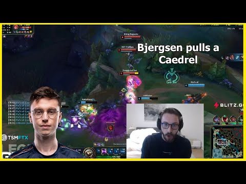 Bjergsen pulls a Caedrel on Malzahar