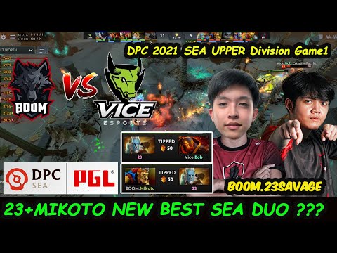 Boom Esports vs Vice Esports | 23savage Phantom Lancer DPC 2021 SEA Upper Division Game1