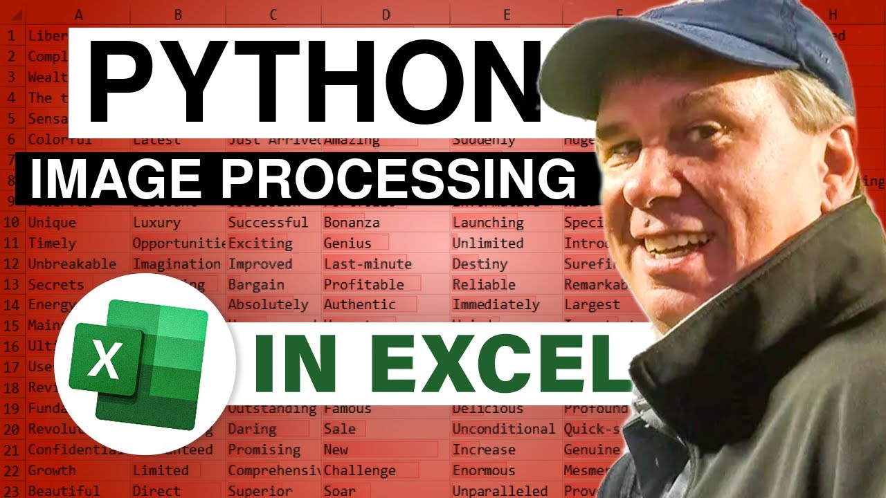 Excel Python Support For Image Processing - 2703