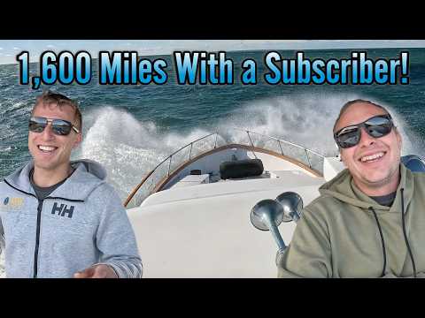 I Took a Subscriber 1,600 Miles on My Old 70ft Yacht