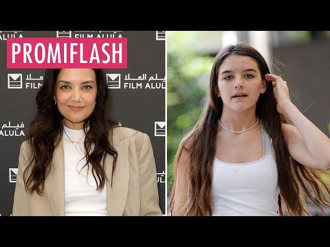 Katie Holmes wegen Geldgerüchten um ihre Tochter Suri sauer