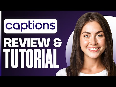 Captions AI Tutorial u0026 Review Best AI Tool For Video Editing