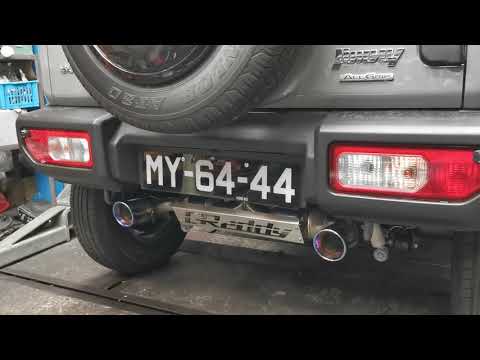 Suzuki Jimny x Greddy Xcross Exhaust system #Greddy #MadeinJapan #JB74 #JIMNY #JimnyClubMacau
