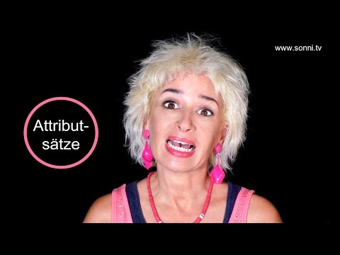 Deutsche Grammatik: „Sätze – Attributsätze“ (mit Sonja Hubmann)