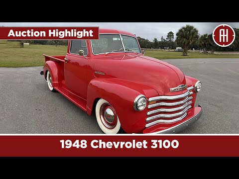 AUTOHUNTER - 1948 Chevrolet 1/2 Ton Pickup Restomod - AUCTION HIGHLIGHT