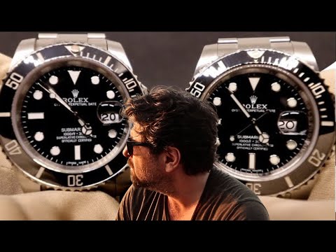 ROLEX REAL vs. FALSO - SUBMARINER 116610 LN