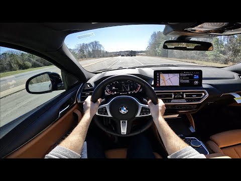 2023 BMW X4 xDrive30i M Sport: POV Drive, Impressions and ASMR