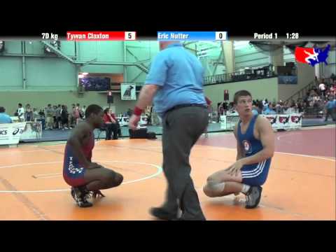 Tywan Claxton vs. Eric Nutter at 2013 ASICS University Nationals - FS