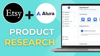 Alura Chrome拡張機能のチュートリアル Etsy製品リサーチの実施方法