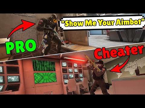 Pro Player Shows Hackers How To Aimbot - Rainbow Six Siege