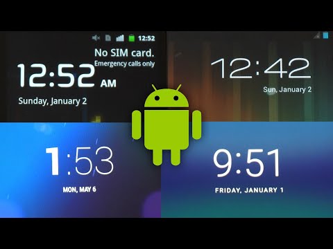Old Stock Android Lock Screens!