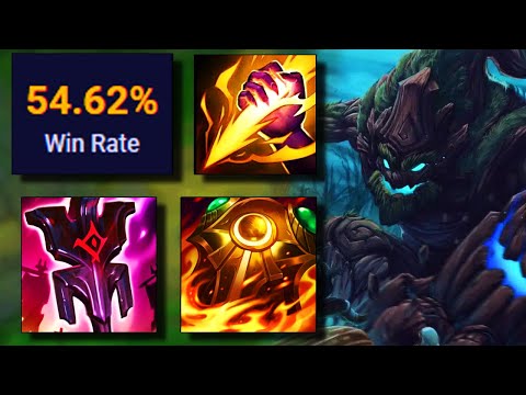 Season 13 Maokai jungle has the highest winrate in the game (WTF IS THIS)