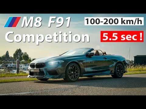 765HP & 980NM BMW M8 Competition STAGE 2 | 100-200 km/h Dragy and Dyno