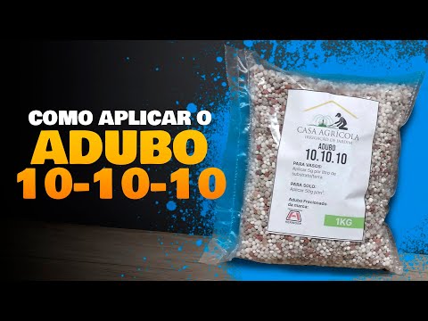COMO APLICAR O ADUBO 10.10.10? ADUBO IDEAL PARA MANUTENÇÃO GERAL