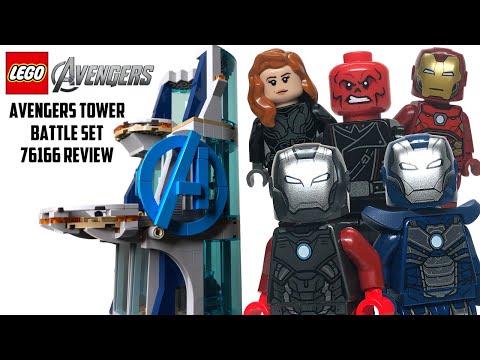 LEGO 2020 AVENGERS TOWER BATTLE - Set 76166 REVIEW!