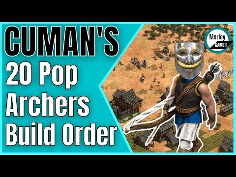 A POWERFUL, FAST Archer Rush! AOE2 Cumans Archer Rush Build Order