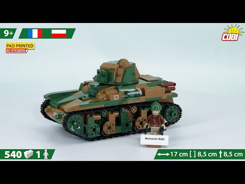 (COBI-2553) 💥 Renault R35 💥