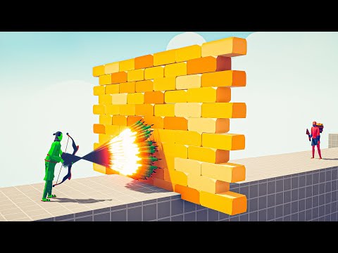 EVERY GOD vs 100x BRICK (ARCHITECT) - Totally Accurate Battle Simulator TABS