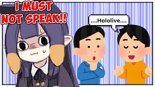 - Ina heard people behind her talk about Hololive
