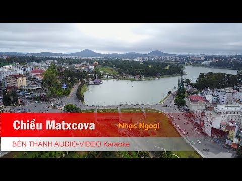 KARAOKE | Chiều Matxcova (Nhạc Nga) | Beat Chuẩn