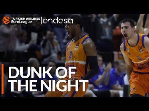 Endesa Dunk of the Night: Jordan Loyd, Valencia Basket