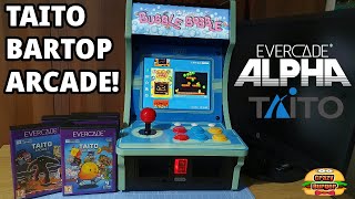 Evercade Alpha Taito™ Bartop Arcade - Featuring Bubble Bobble, Puzzle Bobble, Space Invaders & More!