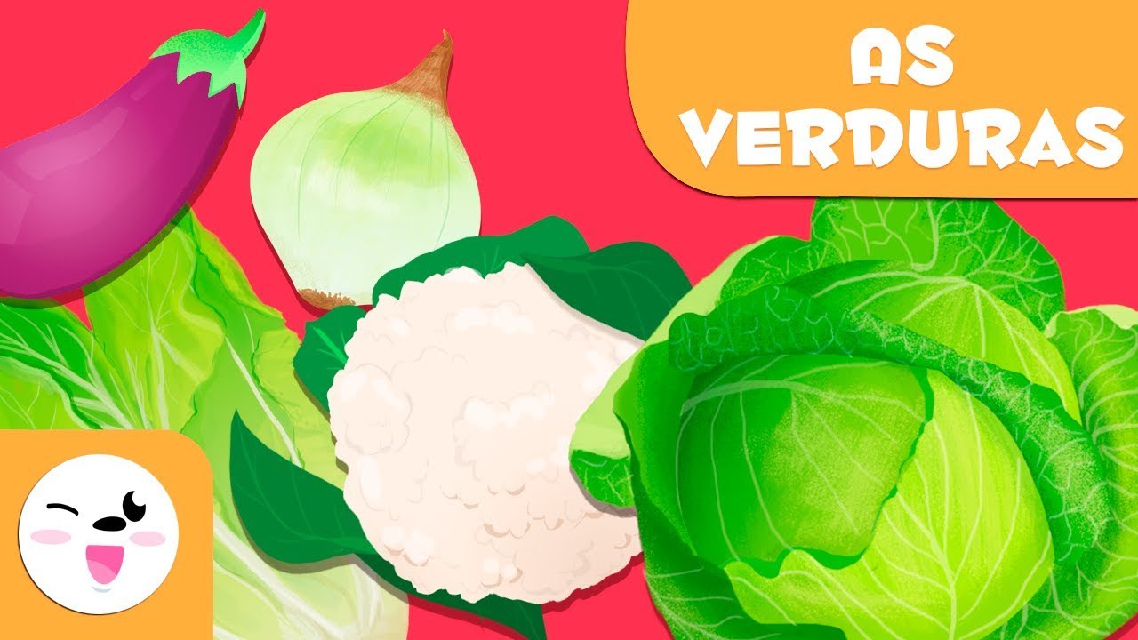 Verduras e legumes  - Vocabulário para crianças