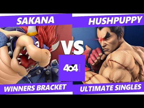 4o4 Smash Night 101 - Sakana (Bowser) vs Hushpuppy (Kazuya) - Winners Round 3