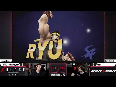 Red Line Smash 55 - FRKS | TheHighwayMan (Dedede) Vs. Ados (Ryu)